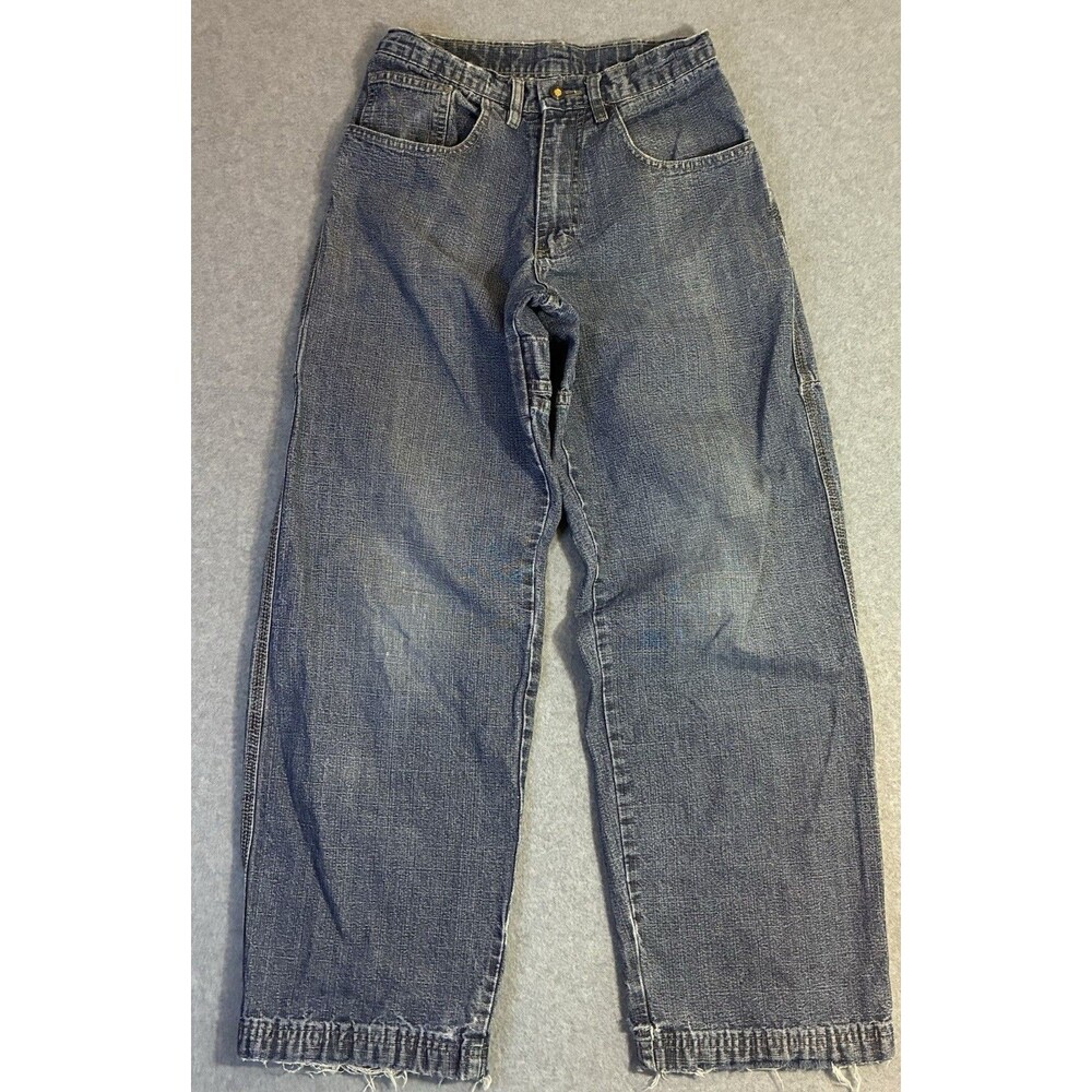 FUBU Men's Straight Jeans in Washed Blue